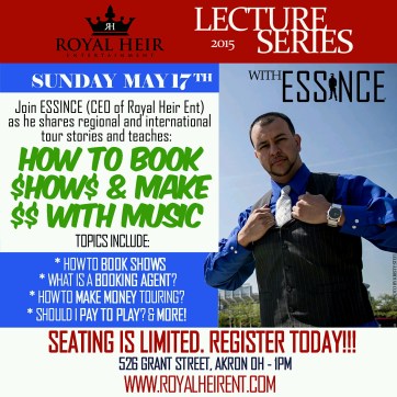 Essince Lecture Series Flyer 1